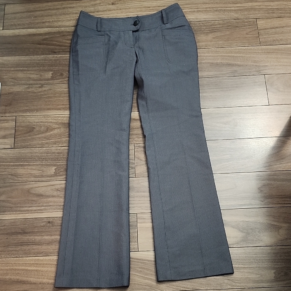 🔥Classic Trousers,  Casusl Pants, Office Wear, Wide Leg Bottom, Grey